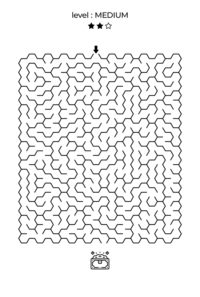 medium printable maze 01